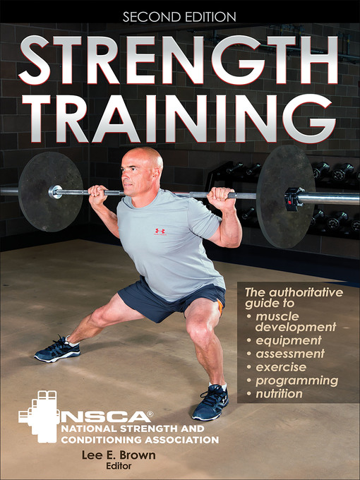 Title details for Strength Training by NSCA -National Strength & Conditioning Association - Available